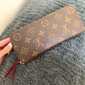 Authentic Louis Vuitton CLÉMENCE WALLET